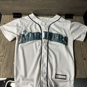 Youth Seattle Mariners Home Jersey- Small